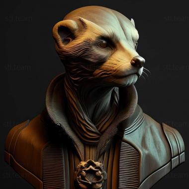 3D model Mustelus widodoi (STL)